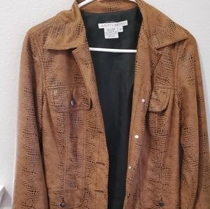 Vintage Maggie London designer silk RN58142 jacket